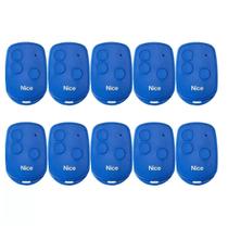 Kit 10 controle nice dig rf 3tb azul Kit 10 controle nice dig rf 3tb azul