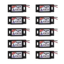 Kit 10 Controle Portão Eletrônico Farol Tx Car Garen, Rcg E Outros 433Mhz - H-Tronic