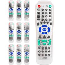 Kit 10 Controle Remoto Compatível Philco DVD Home Theater