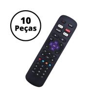Kit 10 Controle Remoto Compatível Smart Tv Aoc Roku - FBG