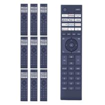 Kit 10 Controle Remoto Para Toshiba Smart TV CT95043 CT95051