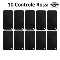 Kit 10 Controle Remoto Rossi Portão 433mhz Tx Hcs Fs Preto Kit 10 Controle Remoto Rossi Portão 433mhz Tx Hcs Fs Preto