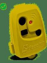 Kit 10 Controles 3C Portão Eletrônico Amarelo Peccinin Nice
