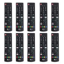Kit 10 Controles Remotos LG TV Smart AKB75675304