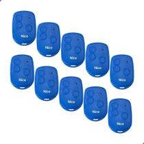 Kit 10 Controles Remotos Nice Linear 3TB 3 Botões 433,92MHz