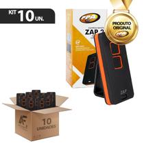 Kit 10 Controles Remotos Ppa Zap 2 Portão Alarme Preto e Laranja
