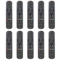Kit 10 Controles Smart Magic MR23GN (NFC) TV LG 43UR7800PSA, 65UR9050PSJ, 86UR8750PSA - AKB76043204 Kit 10 Controles Smart Magic MR23GN (NFC) TV LG 43UR7800PSA, 65UR9050PSJ, 86UR8750PSA - AKB76043204