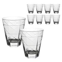 Kit 10 Copo Caipirinha Baixo Drink Whisky Vidro Bar Restaurante 250ml Kit 10 Copo Caipirinha Baixo Drink Whisky Vidro Bar Restaurante 250ml