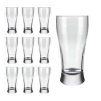 Kit 10 Copo Chopp Transparente 175ml Taça Tulipa Bar Cerveja