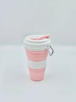 Kit 10 Copo De Silicone Retrátil Dobrável 550ml Portátil