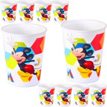 Kit 10 Copos Mickey 320ml Lembrancinha Festa Aniversario