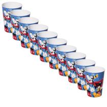 Kit 10 Copos Mickey Disney Festa Infantil Enfeite Decoração Kit 10 Copos Mickey Disney Festa Infantil Enfeite Decoração
