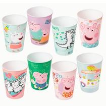 Kit 10 Copos Peppa Pink Festa Infantil Enfeite Decoração