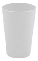 Kit 10 Copos Plástico Resistente 400ml - Reutilizável