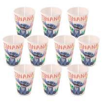 Kit 10 Copos Stitch 280 ml Estampa Filme Ohana Para Lembrancinhas De Aniversário Colecionável Reutilizável Resistente Kit 10 Copos Stitch 280 ml Estampa Filme Ohana Para Lembrancinhas De Aniversário Colecionável Reutilizável Resistente