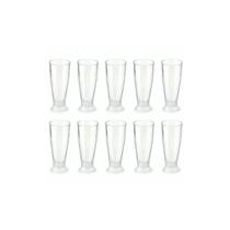 Kit 10 Copos Tulipa Chopp Cerveja Acrílico 290ml