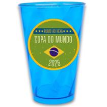 Kit 10 Copos Twister 500ml Personalizados Copa do Mundo