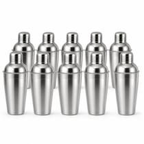 Kit 10 Coqueteleira Inox Bartender 500ml Com Filtro Restaurante Bar Eventos Buffet Drinks Kit 10 Coqueteleira Inox Bartender 500ml Com Filtro Restaurante Bar Eventos Buffet Drinks