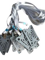 kit 10 Cordão de pescoço + porta cracha completo- cinza