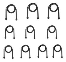 Kit 10 cordas de pular Em Pvc Saltos Com Velocidade Treino alta perfomance exercício funcional