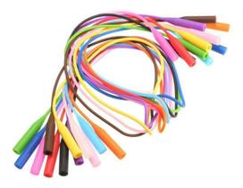 Kit 10 Cordinhas Cordão Corrente Silicone Óculos Infantil Kit 10 Cordinhas Cordão Corrente Silicone Óculos Infantil