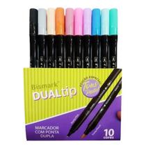 Kit 10 Cores Pastel Marcadores Ponta Dupla Pincel Yes Dualtip Trabalhos Artísticos Precisão Escolar Kit 10 Cores Pastel Marcadores Ponta Dupla Pincel Yes Dualtip Trabalhos Artísticos Precisão Escolar