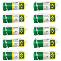 KIT 10 Corneta Buzina Vuvuzela Brasil Copa C/ Corda