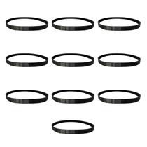 Kit 10 Correias Lavadora Tanquinho Newmaq New-up 10kg 616mm 5 Canais Reposição Borracha Premium