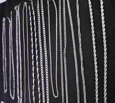 Kit 10 Correntes Masculinas Aço Inox Atacado