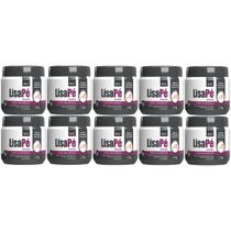 Kit 10 Creme Reparador Lisa Pe BioSoft Acido Hialuronico Ressecamento Desodorante Uso Noturno 120g