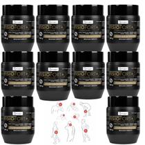 Kit 10 Cremes Potes Massageadores Fisiofort Premium Extra-Forte Kit 10 Cremes Potes Massageadores Fisiofort Premium Extra-Forte
