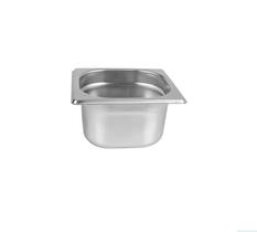 Kit 10 Cubas Gastronomica Inox GN 1/6x100mm (176x162mm) - Brasinox