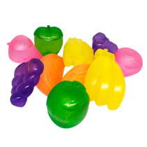 Kit 10 Cubos Para Fazer Gelo Diversas Artificial Frutas Dolce Home