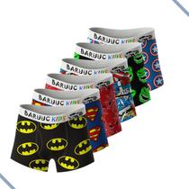 Kit 10 cueca box infantil menino boxer microfibra estampadas Kit 10 cueca box infantil menino boxer microfibra estampadas