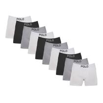 Kit 10 Cueca Boxer Algodão Cotton Box Masculina Premium - V1 Kit 10 Cueca Boxer Algodão Cotton Box Masculina Premium - V1