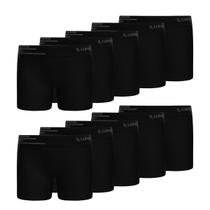 Kit 10 cueca boxer box infantil lupo microfibra sem costura
