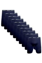 Kit 10 Cueca Boxer Box Masculina Longa Comprida Ciclismo