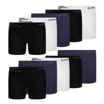 Kit 10 Cueca Boxer Infantil Box Microfibra Sem Costura Lupo Kit 10 Cueca Boxer Infantil Box Microfibra Sem Costura Lupo