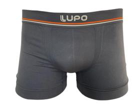 Kit 10 Cueca Boxer Lupo Box Microfibra S Costura Lupo Adulto