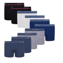 Kit 10 Cueca Boxer Lupo Infantil Kids Algodão Nf Original
