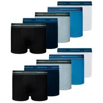Kit 10 Cueca Boxer Lupo Infantil Kids Algodão Nf Original