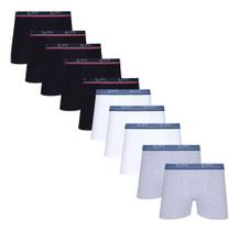 Kit 10 Cueca Boxer Masculino Lupo Premium Algodão 523 Original