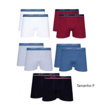 Kit 10 Cueca Lupo Box Boxer Cotton Algodão Original Tamanho P