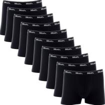 Kit 10 Cueca Mash Box Boxer Cotton Algodão Original Com Nota Fiscal
