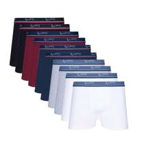 Kit 10 Cuecas Adulto Boxer Sortida 2 Lupo - Cor Sortido Kit 10 Cuecas Adulto Boxer Sortida 2 Lupo - Cor Sortido