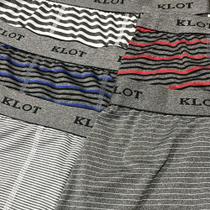 Kit 10 Cuecas Boxer Adulto Klot - Box Mescla Listrada