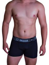 Kit 10 Cuecas Boxer Adulto Lisa Ref 115 KingBoxer