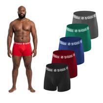 Kit 10 cuecas boxer algodão masculino atacado cores sortidas Kit 10 cuecas boxer algodão masculino atacado cores sortidas