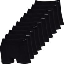 Kit 10 Cuecas Boxer Algodão Sem Costura Masculina Cueca Box Adulto Premium Original Confortável