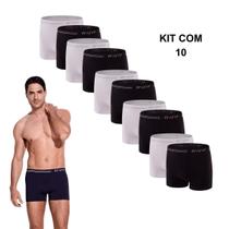 Kit 10 Cuecas Boxer Anatomica Microfibra Sem Costura Trifil Kit 10 Cuecas Boxer Anatomica Microfibra Sem Costura Trifil
